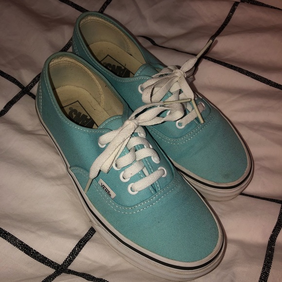 baby blue authentic vans - Picture 4 of 5